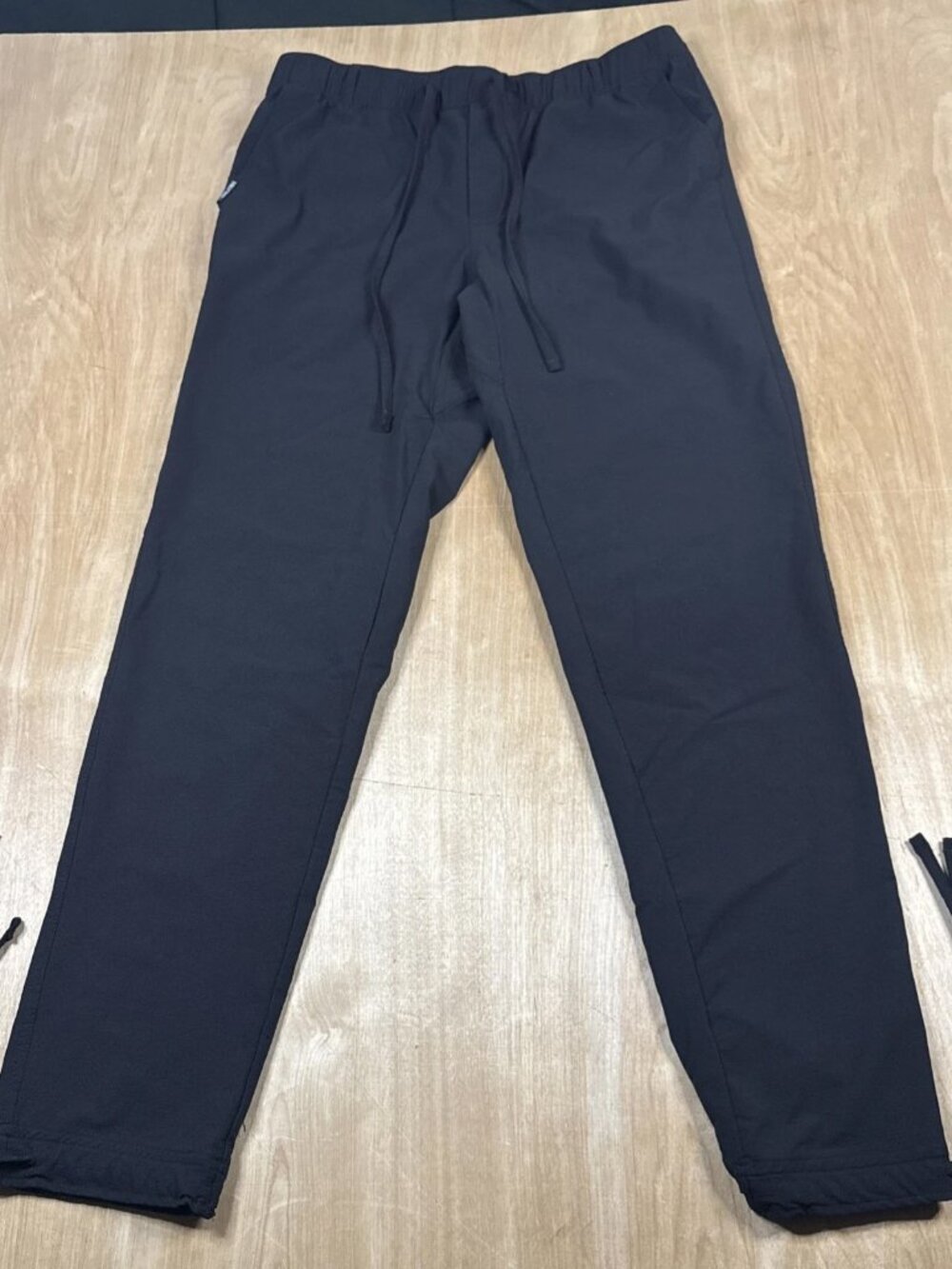 Coalatree Trailhead Adventure Pants Men Large Black Nylon Drawstrings XL Slim